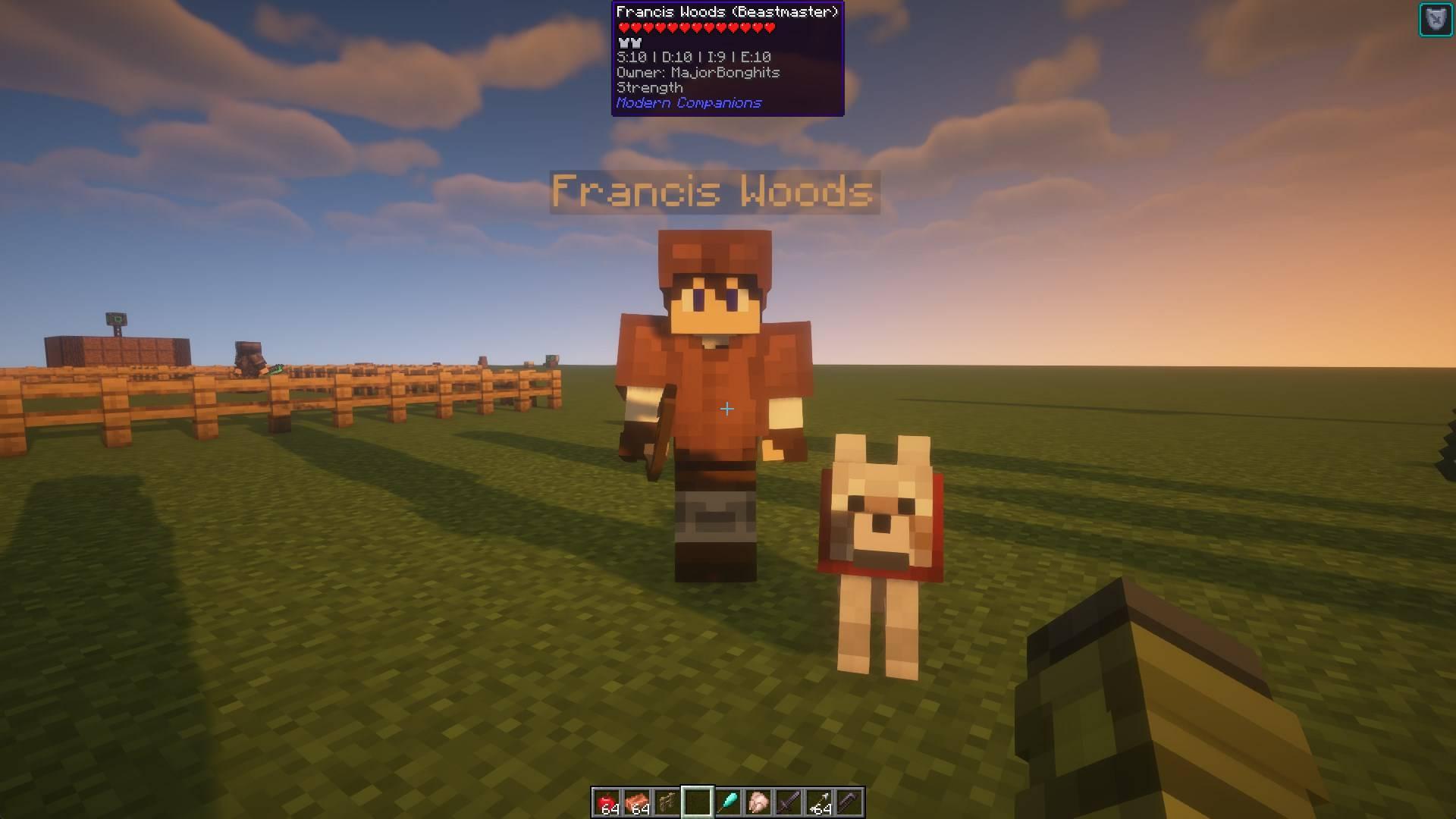 Modern Companions character showcase