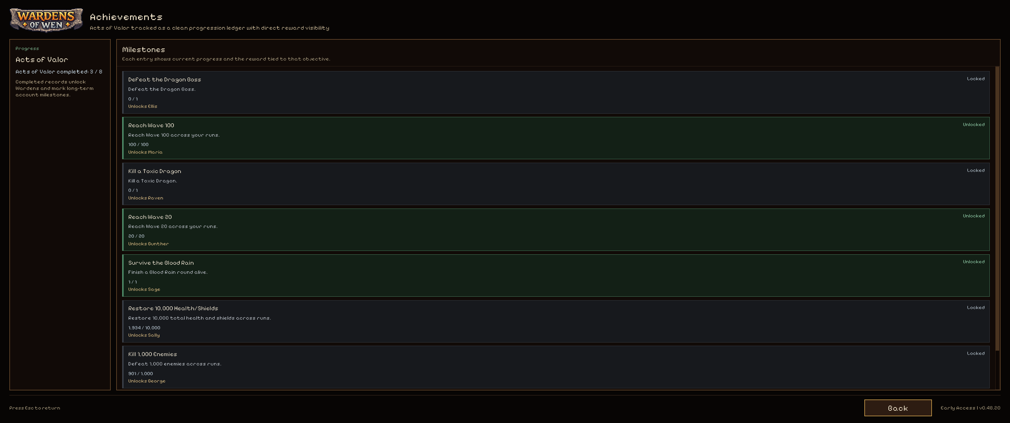 Wardens of Wen Gameplay